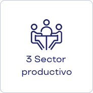 Tres sectores productivos